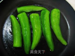 夏日小清新 --- 酿脆青椒的做法步骤：8