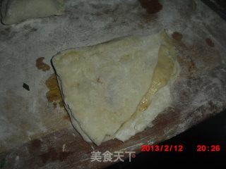 五香烫面煎饼的做法步骤：4