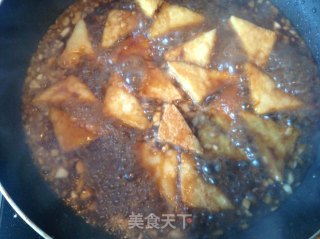 蚝油豆腐的做法步骤：8