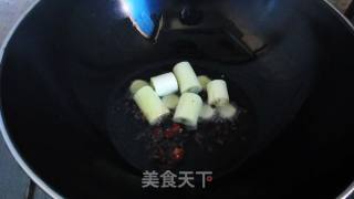 蒜碎浇丝瓜的做法步骤：4