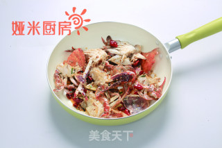 快手香辣蟹的做法步骤：4