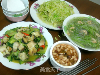 螺片黄瓜的做法步骤：4