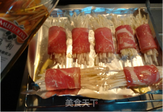 黑椒培根金针菇卷的做法步骤：6