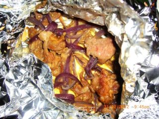 锡纸烤羊肉的做法步骤：7
