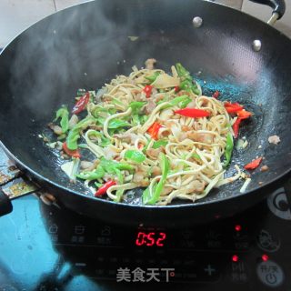炒长豆腐丝的做法步骤：6