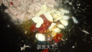 小葱肉丝的做法步骤：4