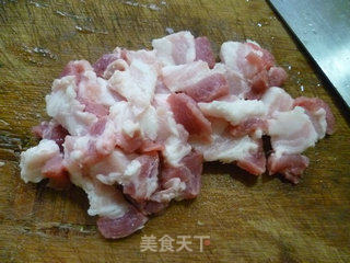 鸡蛋蒸盐炒肉的做法步骤：4