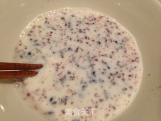 黑米薏仁奶冻的做法步骤：6