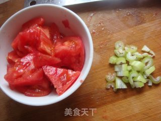 西红柿炝锅面的做法步骤：5