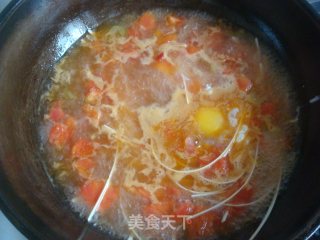 西红柿炝锅面的做法步骤：8