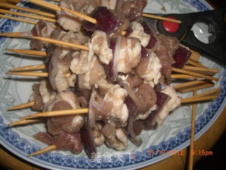 孜然羊肉串的做法步骤：3
