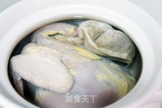 石斛煲鸡汤的做法步骤：5