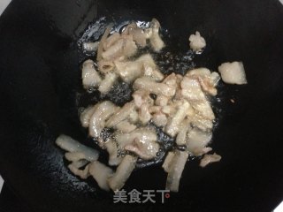 苕皮回锅肉的做法步骤：4