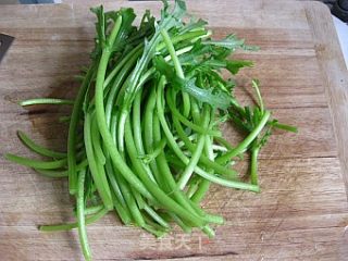 夏日小清新-----茼蒿豆腐的做法步骤：6