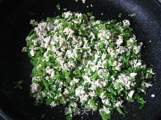 夏日小清新-----茼蒿豆腐的做法步骤：12
