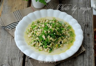 夏日小清新-----茼蒿豆腐的做法步骤：18