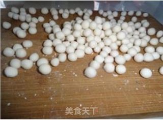 女士最爱清香浓郁口感QQ的——芒果奶香小丸子的做法步骤：5