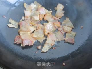 香菇炒腊肉的做法步骤：7