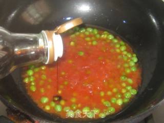 豌豆茄汁草鱼的做法步骤：10