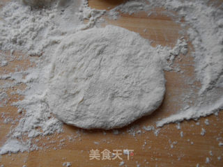 韭菜粉丝素火烧的做法步骤：6