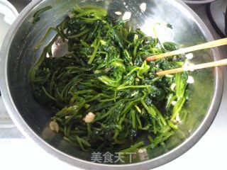 凉拌菠菜的做法步骤：7