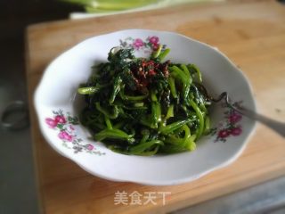 凉拌菠菜的做法步骤：8