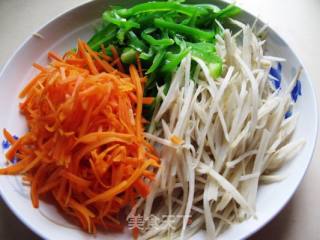 夏日新口味 ---- 凉拌鲜牛蒡三丝的做法步骤：8