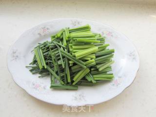 韭苔炒虾仁的做法步骤：3
