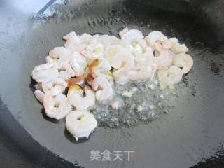 韭苔炒虾仁的做法步骤：5