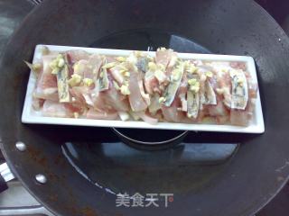五花扣鱼腩的做法步骤：9