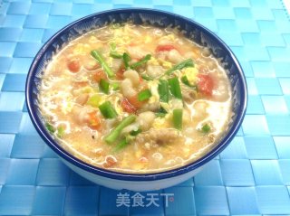 [鲜美疙瘩汤]------东北特色，特别好吃的做法步骤：7