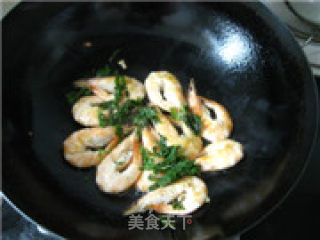 椿头大虾（配土豆丝饼）的做法步骤：9