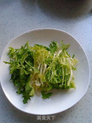 春天去火吃点儿苦——苦菊版京酱肉丝的做法步骤：3