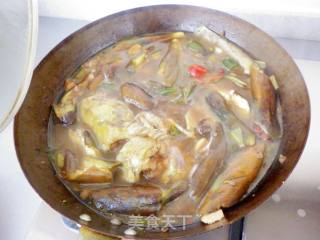 鲶鱼炖茄子的做法步骤：10