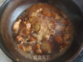 杏鲍菇红烧肉的做法步骤：8