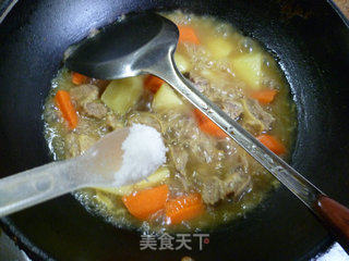 咖喱土豆牛肉的做法步骤：11