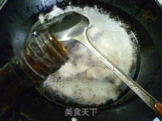 排骨茭白烧花生米的做法步骤：8