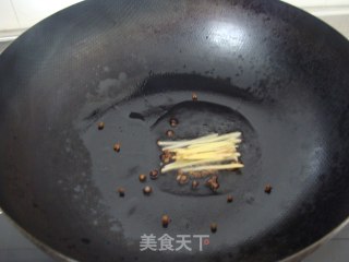 蒜苔炒青椒的做法步骤：4