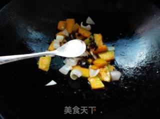 豉香南瓜的做法步骤：7