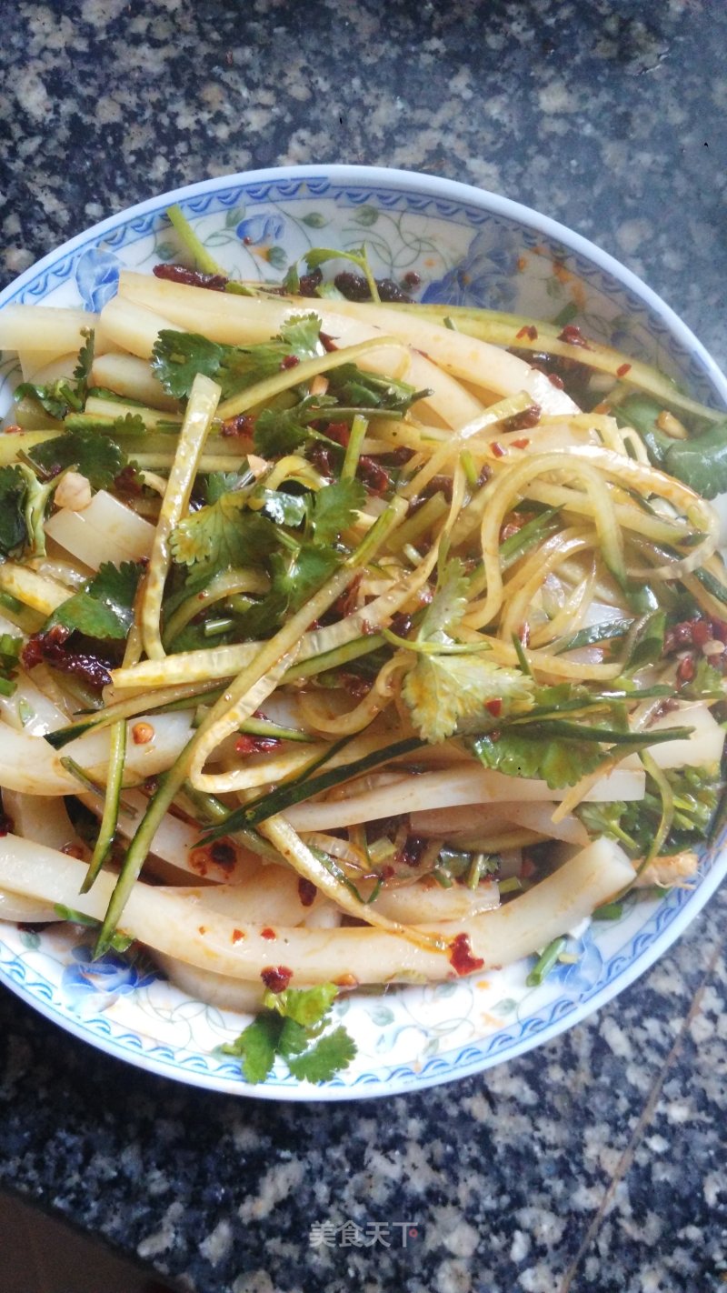 凉拌米豆腐的做法