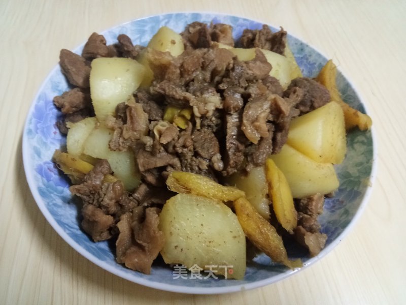 萝卜牛腩煲的做法
