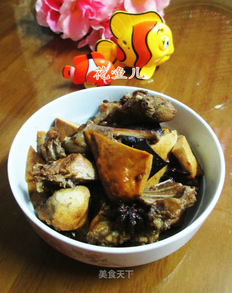 香干烧兔肉的做法