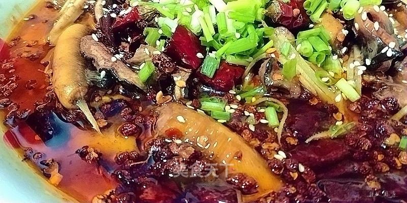 水煮鳝片的做法
