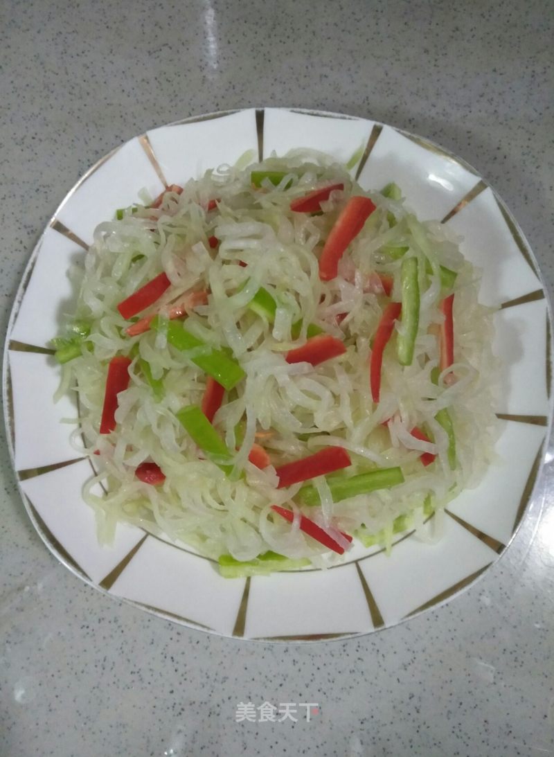糖醋苤蓝的做法