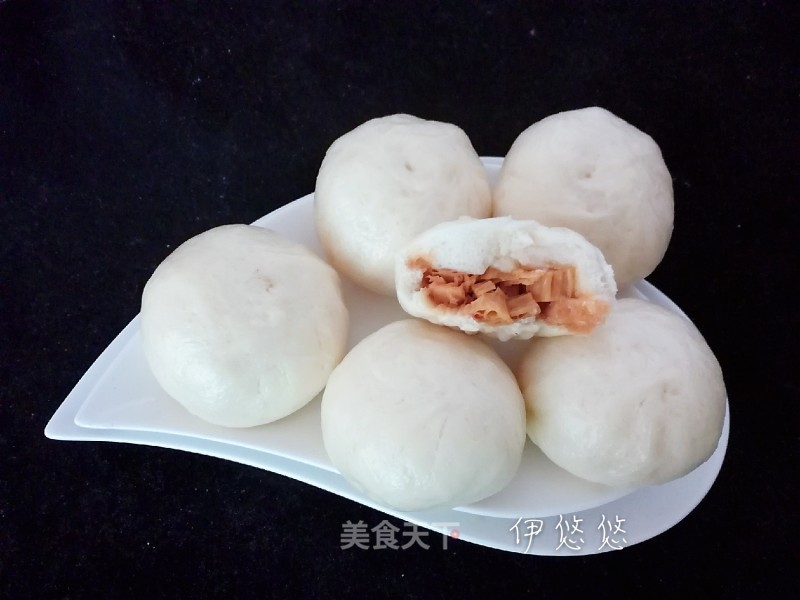 腐竹包子的做法