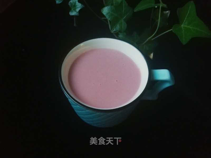 紫薯核桃豆浆的做法