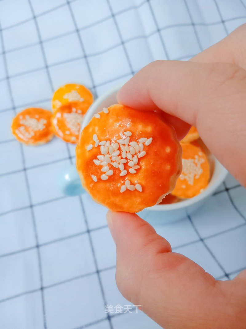 司康芝麻饼的做法