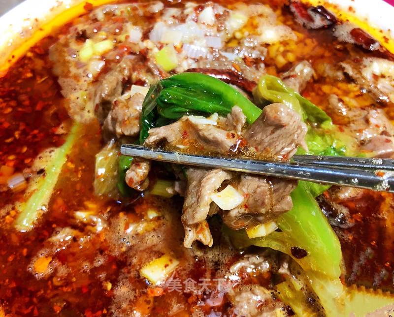 水煮牛肉的做法