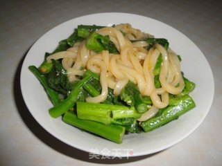 无油烟湿炒乌冬的做法步骤：5