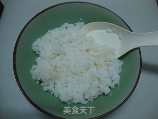 【紫菜蛋皮包饭】-----其实，米饭才是最好吃的食材的做法步骤：8